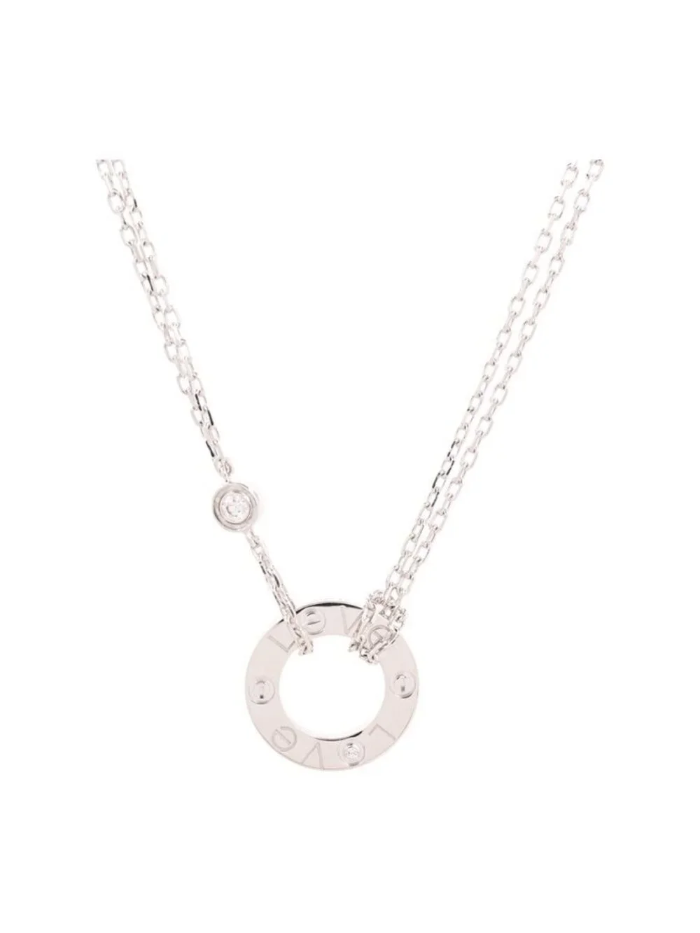 Cartier Necklace Love Circle